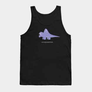 Chisquareatops - the Mathematics and Statistics Dinosaur Tank Top